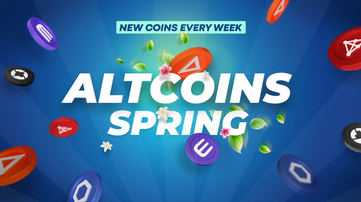 Altcoins Spring - crypto blooming at BetFury
