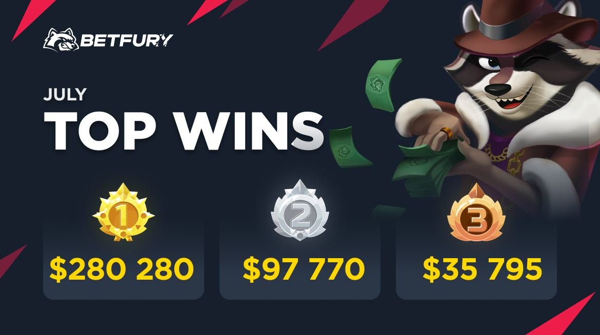 Top 10 Big Wins of July