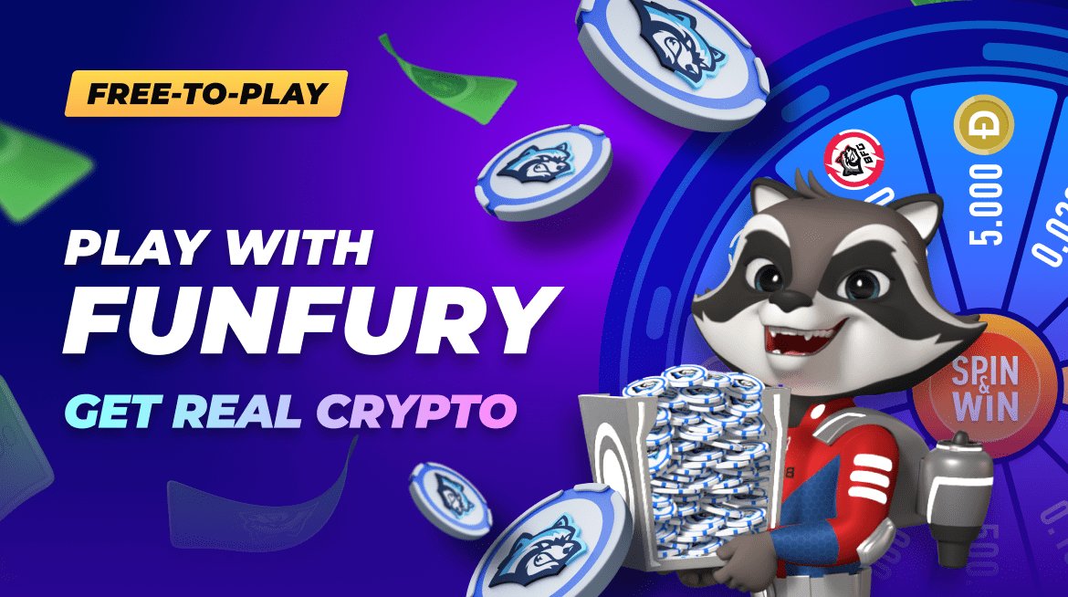Free-to-Play: play with FunFury - get real crypto