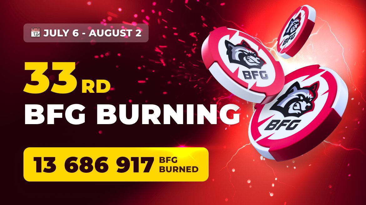 The 33rd BFG Burning