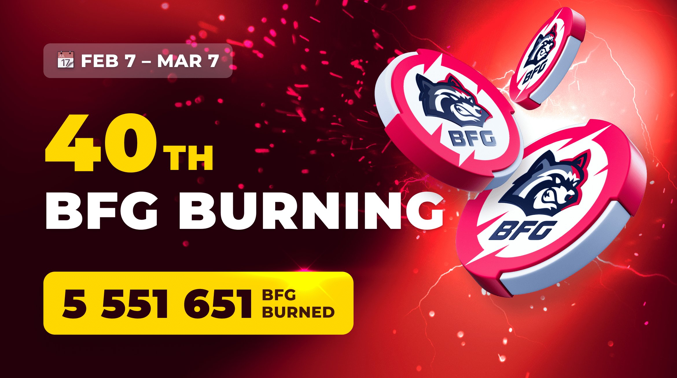 The 40th BFG Burning