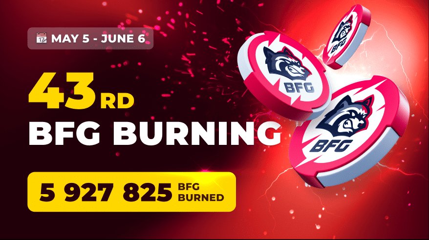 The 43rd BFG Burning