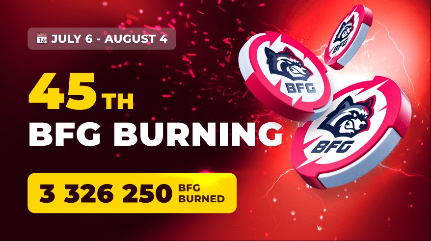 The 45th BFG Burning