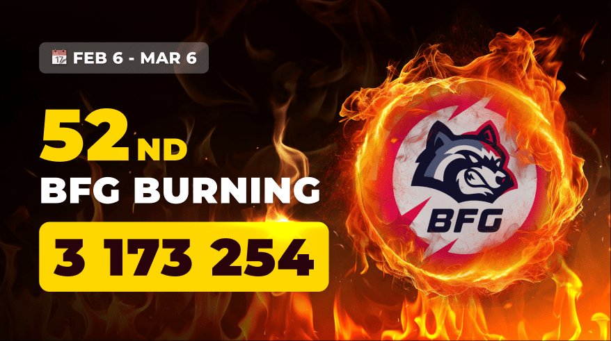 The 52nd BFG Burning