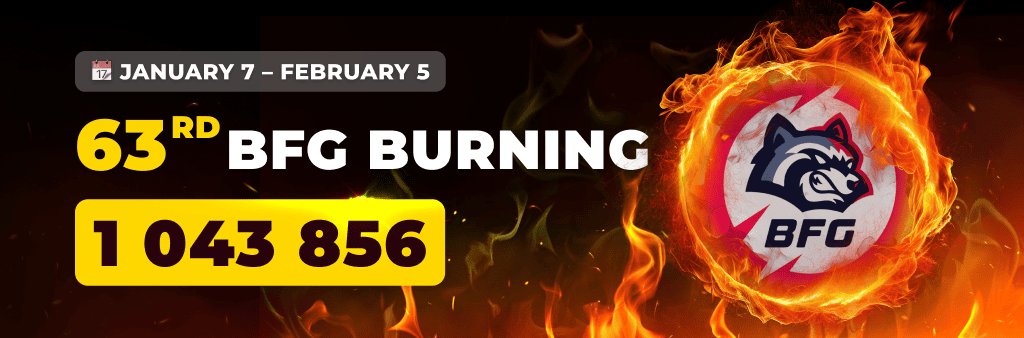 The 63rd BFG Burning