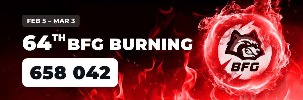 The 64th BFG Burning