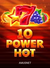 10 Power Hot slot by Amusnet