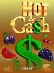 Hot & Cash slot by Amusnet