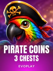 Pirate Coins: 3 chests
