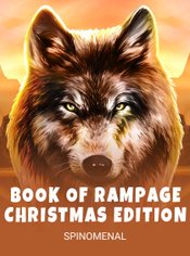 Book of Rampage Christmas Edition slot by Spinomenal