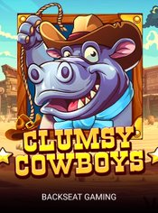 Clumsy Cowboys Mobile slot by Backseat Gaming
