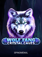 Wolf Fang - Crystal Caves slot by Spinomenal