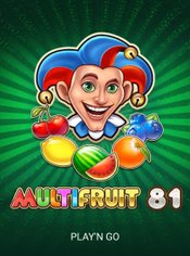 MULTIFRUIT 81 slot by Play'n GO
