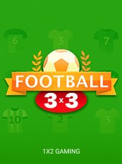 Football 3x3 slot by 1X2 Gaming