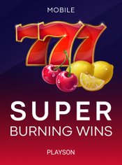 Super Burning Wins Mobile slot by Playson