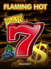 Flaming Hot Mobile slot by Amusnet
