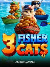 3 Fisher Cats slot by Amigo Gaming