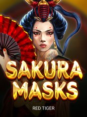 Sakura Masks slot by Red Tiger