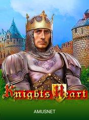 Knight's Heart Mobile slot by Amusnet