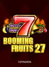 Booming Fruits 27 slot by 1spin4win