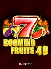 Booming Fruits 40 slot by 1spin4win