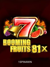 Booming Fruits 81x slot by 1spin4win