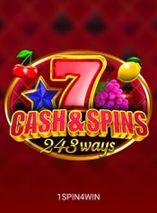 Cash&Spins 243 slot by 1spin4win