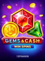 Gems And Cash Win Spins slot by 1spin4win