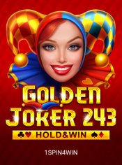 Golden Joker 243 Hold And Win slot by 1spin4win
