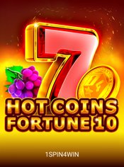 Hot Coins Fortune 10 slot by 1spin4win