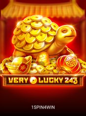 Very Lucky 243 slot by 1spin4win
