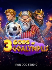 3 Gods of Goalympus slot by Iron Dog Studio