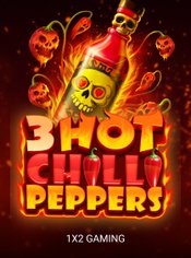 3 Hot Chilli Peppers slot by Iron Dog Studio