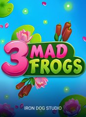 3 Mad Frogs slot by Iron Dog Studio