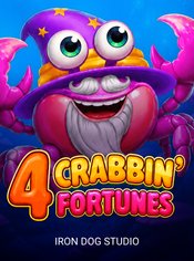 4 Crabbin' Fortunes slot by Iron Dog Studio