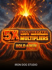 5x Hot Magma Multipliers slot by Iron Dog Studio