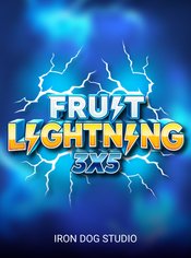 Fruit Lightning 3x5 slot by Iron Dog Studio