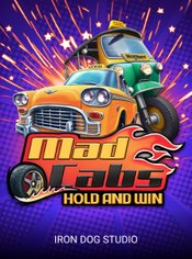 Mad Cabs Hold and Win slot by Iron Dog Studio