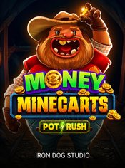 Money Minecarts slot by Iron Dog Studio