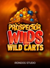 Prospector Wilds: Wild Carts slot by Iron Dog Studio