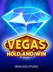 Vegas Branded Hold & Win slot by Iron Dog Studio