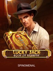 Lucky Jack - Book Of Rebirth slot by Spinomenal
