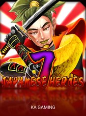 Japanese 7 Heroes slot by KA Gaming