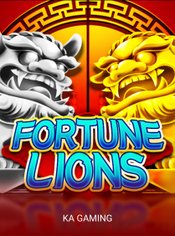 Fortune Lions slot by KA Gaming