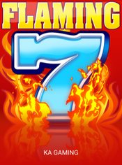 Flaming 7's slot by KA Gaming
