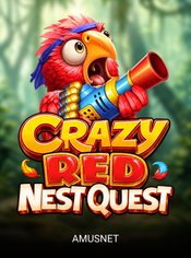 Crazy Red Nest Quest slot by Amusnet