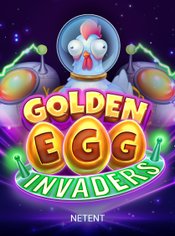 Golden Egg Invaders slot by NetEnt