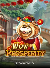 Wow Prosperity slot by Spadegaming