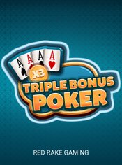 TRIPLE BONUS POKER slot by Red Rake Gaming