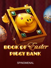 Book of Easter Piggy Bank slot by Spinomenal